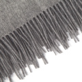 Super Soft Unisex Pashmina Schal Grau Farbe Cashmere Schal für Frauen und Männer